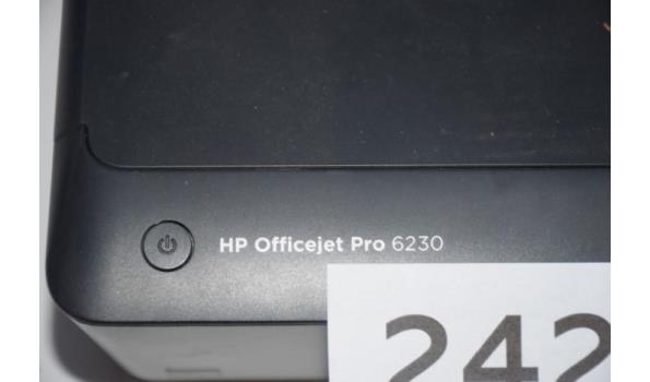 printer HP, Officejet Pro 6230, werking niet gekend